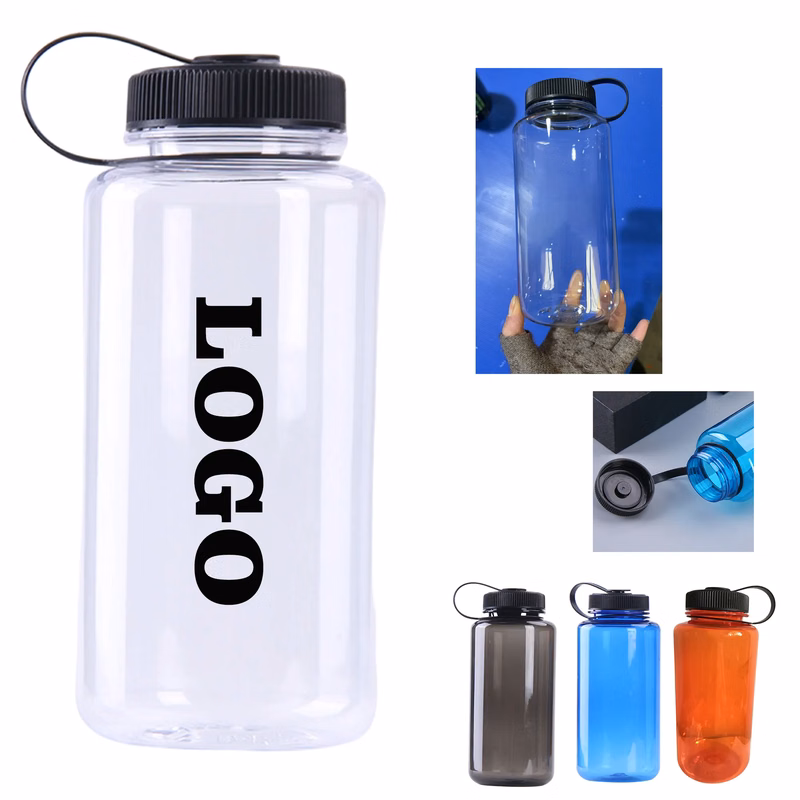 32oz Wide Mouth Bottle with Handle MOQ 50PCS