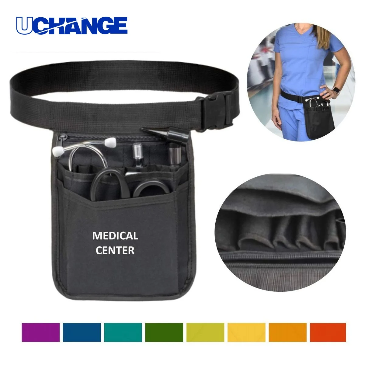 Medical Waist Storage Organizer Bag 1