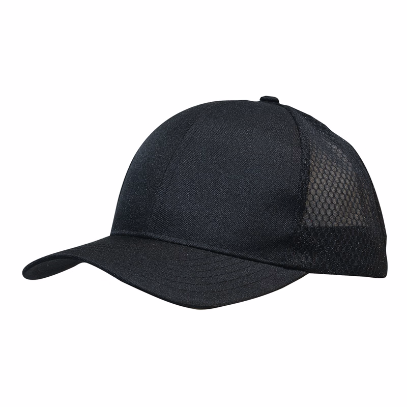 Breathable poly twill with honeycomb mesh