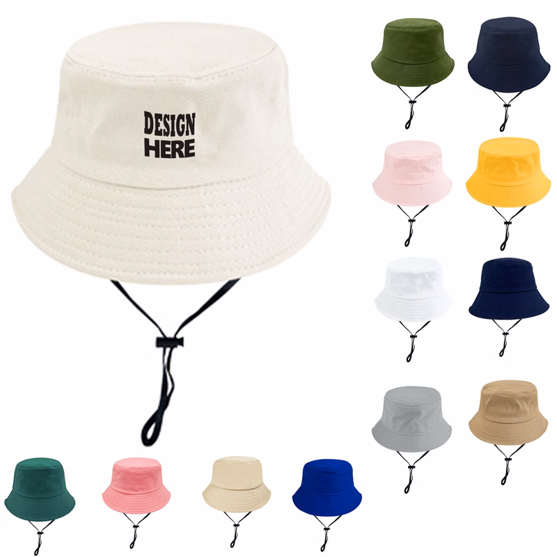 Premium Cotton Sun Bucket Hat