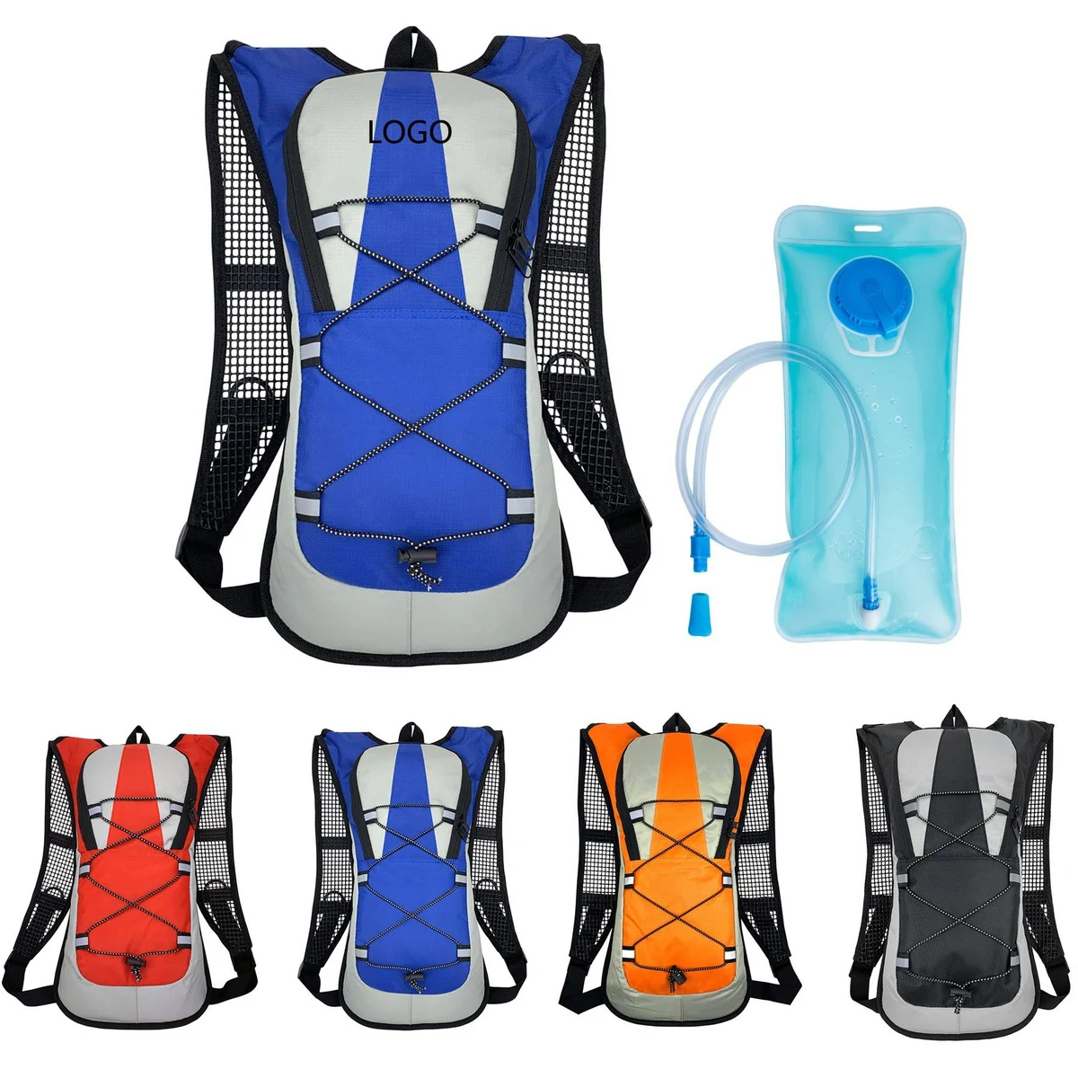 Cycling Hydration Backpack with 2L Water Bladder 1