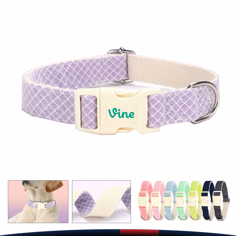 Yappi Diamond Grid Dog Collar