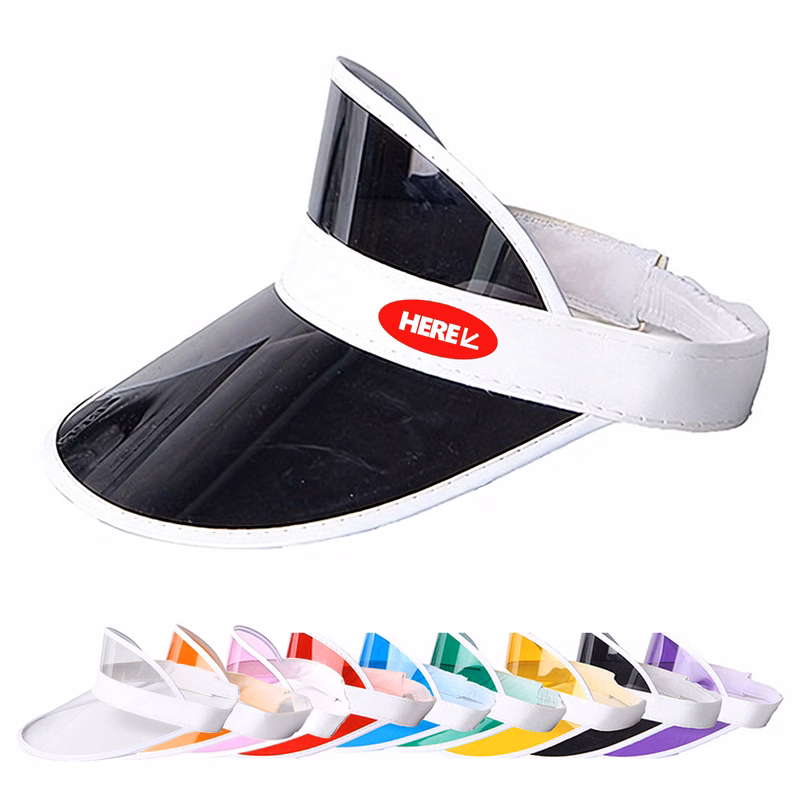 Transparent PVC Sun Visor Hat