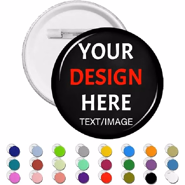 Custom Pins Badge Set