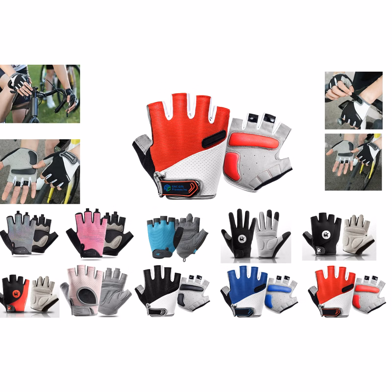 Outdoor Mountain Bike Half-Finger Non Slip Gloves