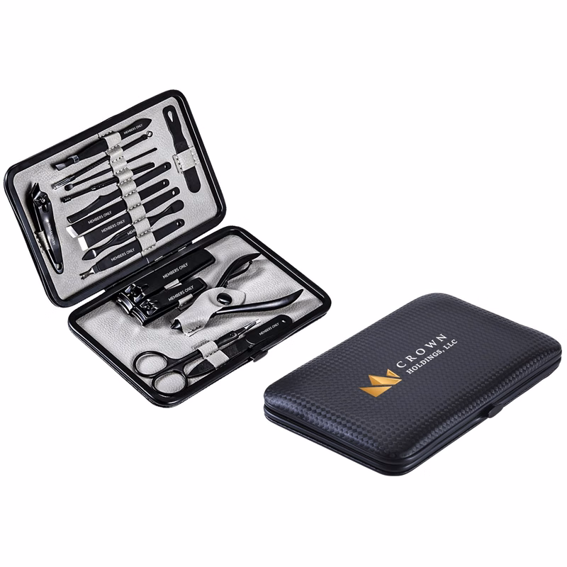 Members Only® 16 Piece Men’s Mani/Pedi Set