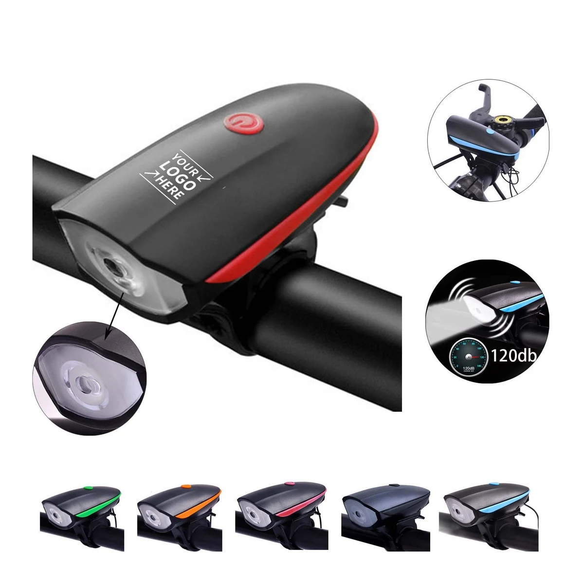 Bike Light Bell 1