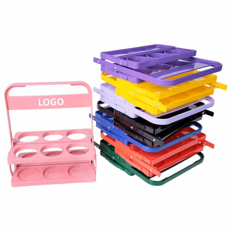 Two-Layer Sturdy Drink Tote With Handles