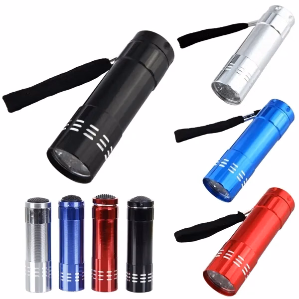 Custom Aluminum Alloy LED Flashlight w/ Lanyard 0.98 — Premium Tactical Torch