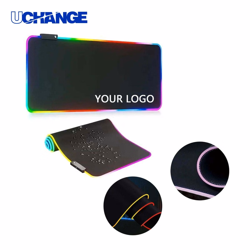 LED Gaming Mouse Pad Mat with Seven Color Modes