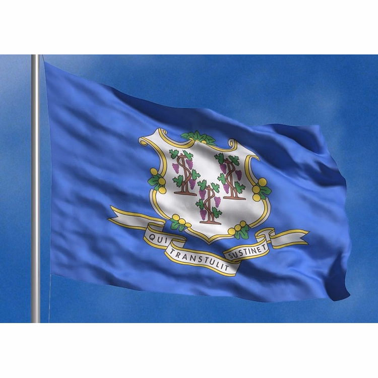 Connecticut State Flag - 5' x 8' - Nylon