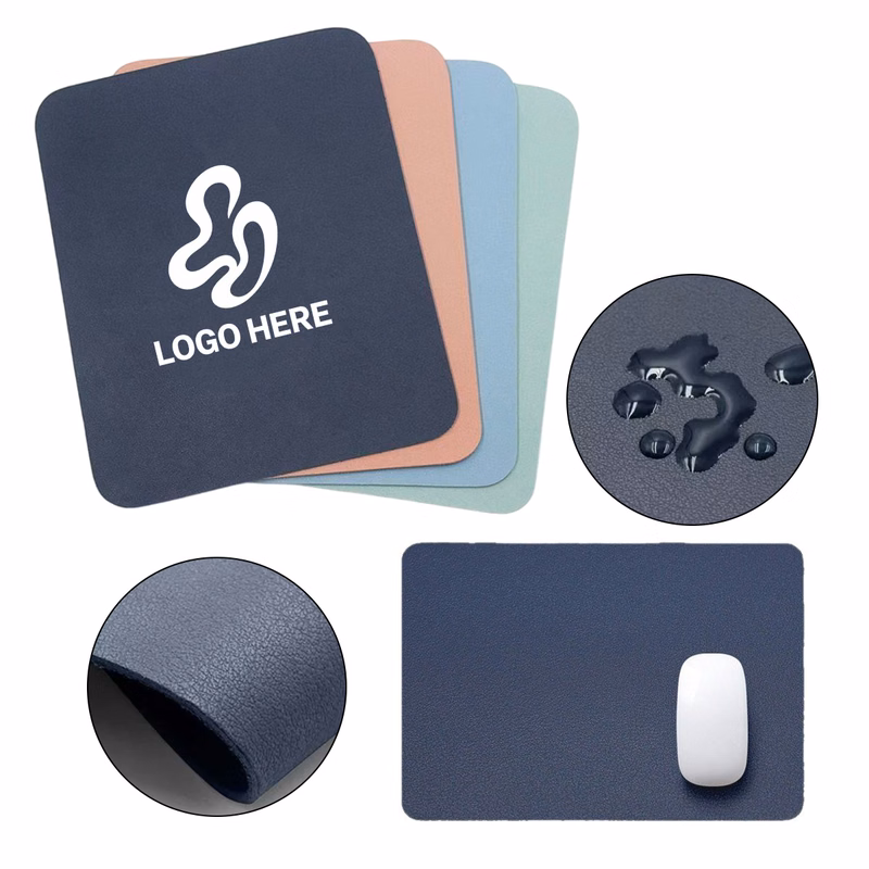 Pu Leather Anti-Slip Simple Mouse Pad