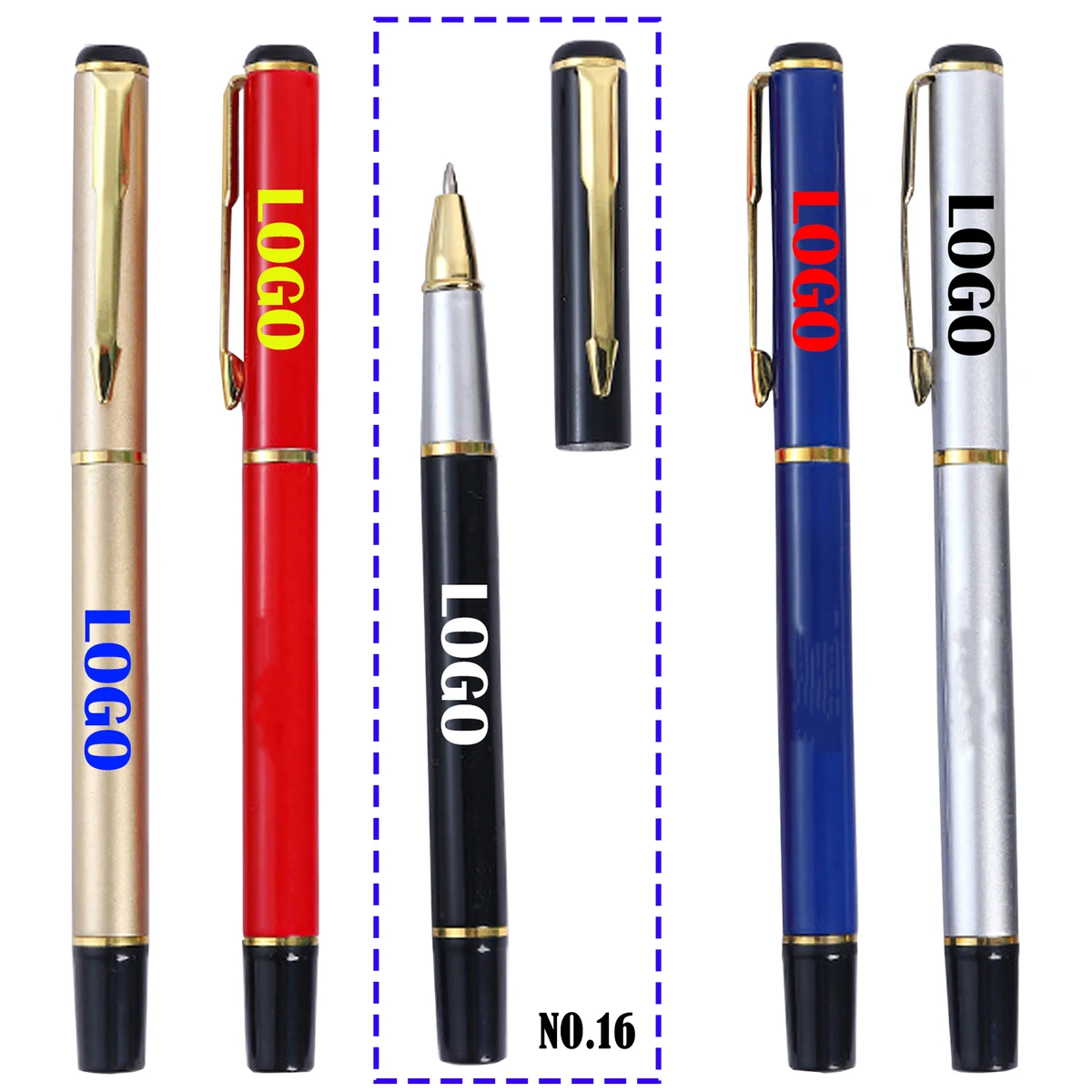 Stylish Metal and ABS Gel Pens 1