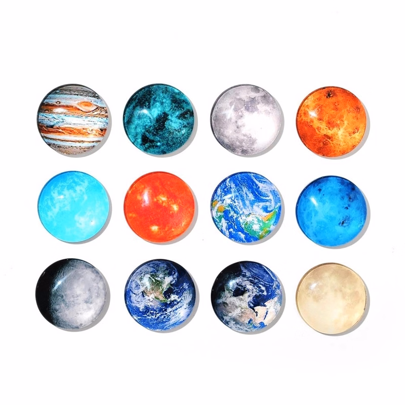 Crystal Refrigerator Magnets - 30mm