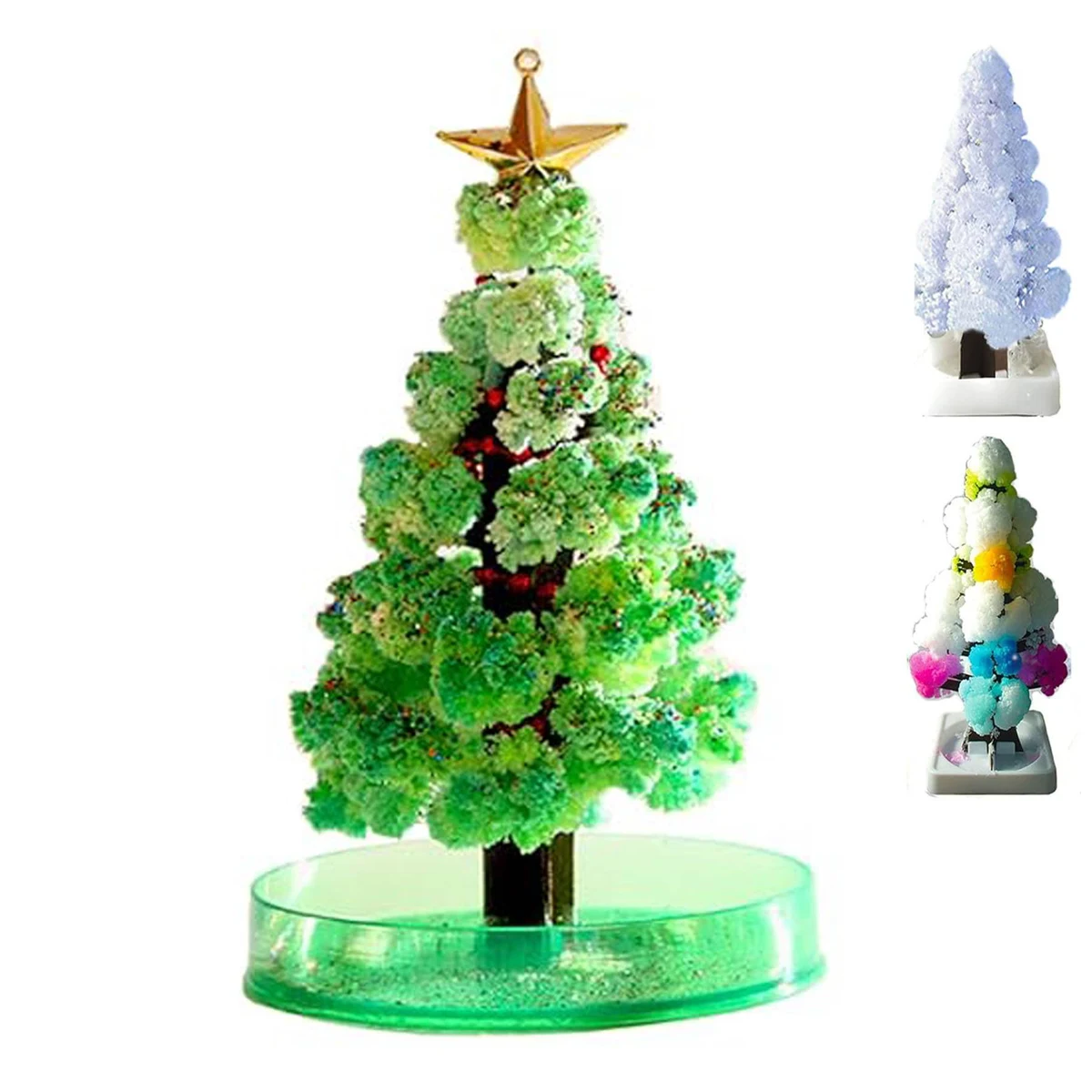 Kids DIY Magic Growing Crystal Christmas Tree 1