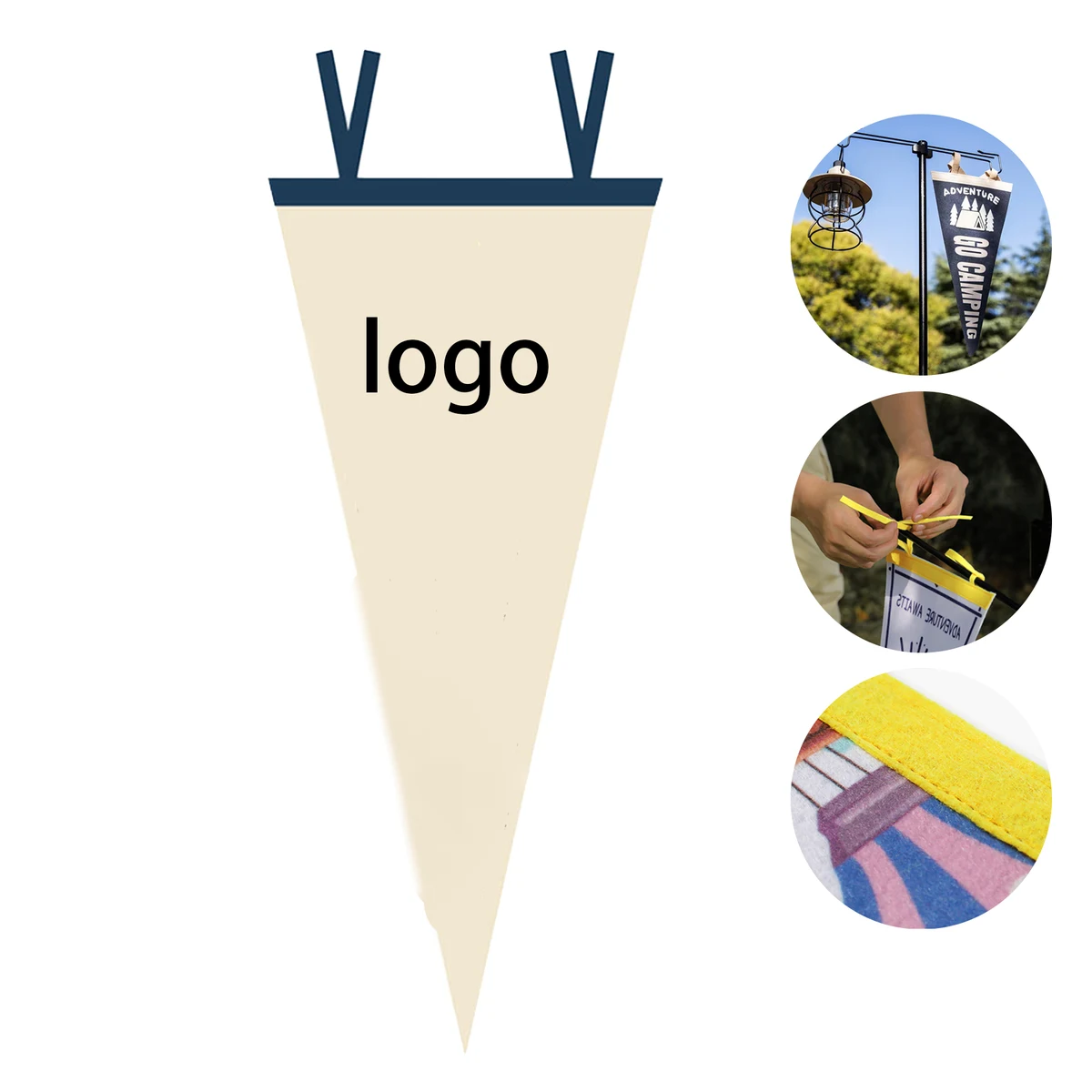 Outdoor Camping Triangle Flag 1