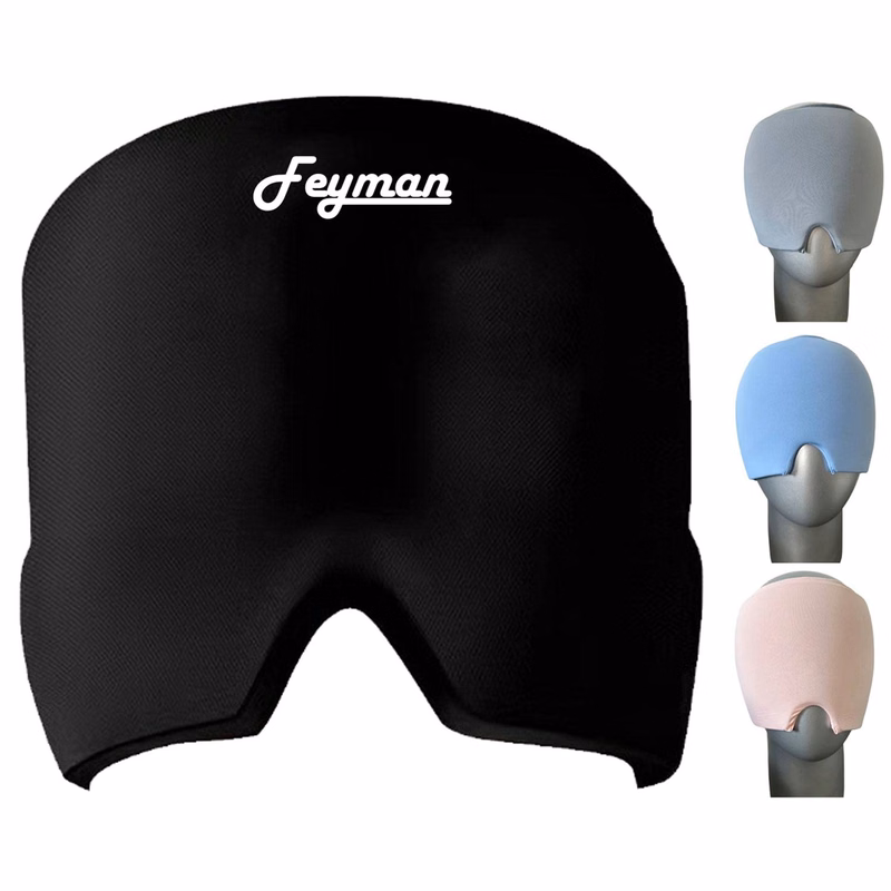 Solid Gel Ice Hot Compress Dual-Use Hood
