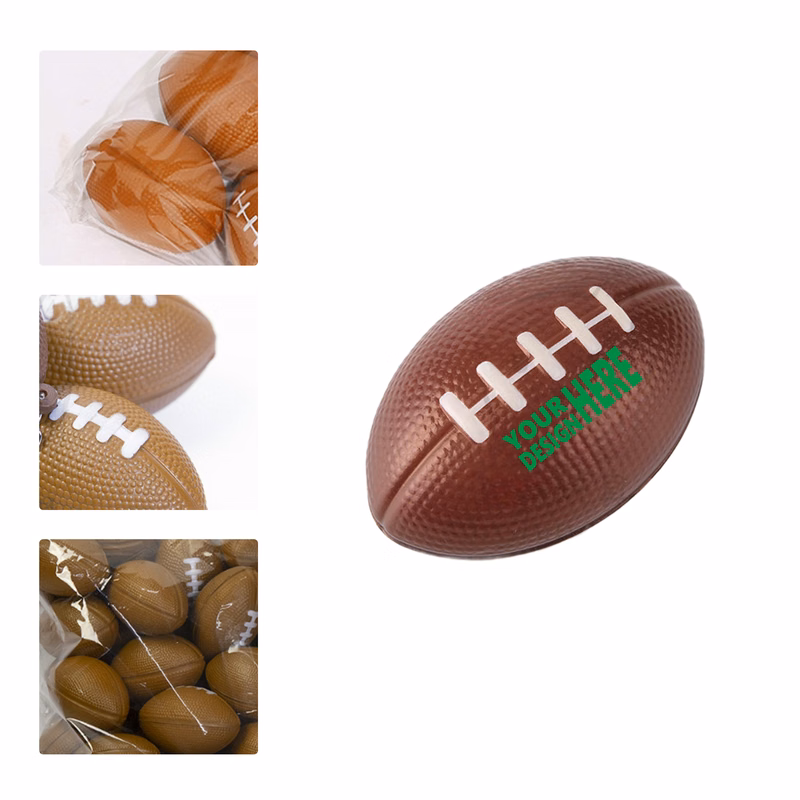MOQ 50 PU Foam Football Stress Ball