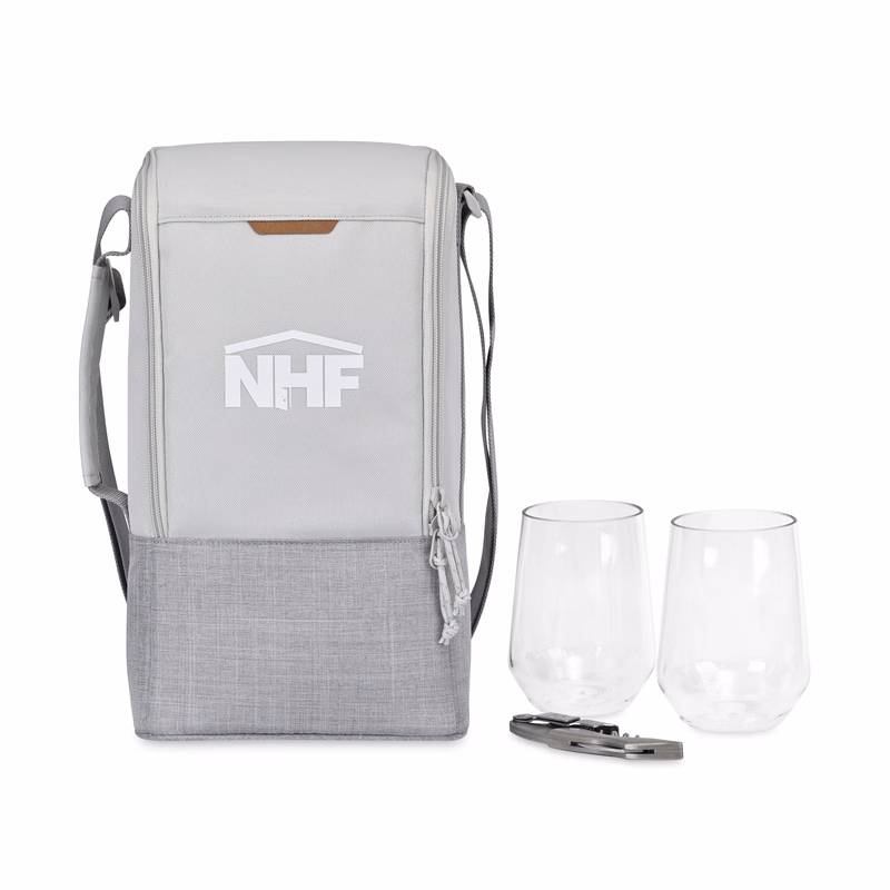 Parkview Recycled rPET Insulated Wine-to-Go Carry Tote