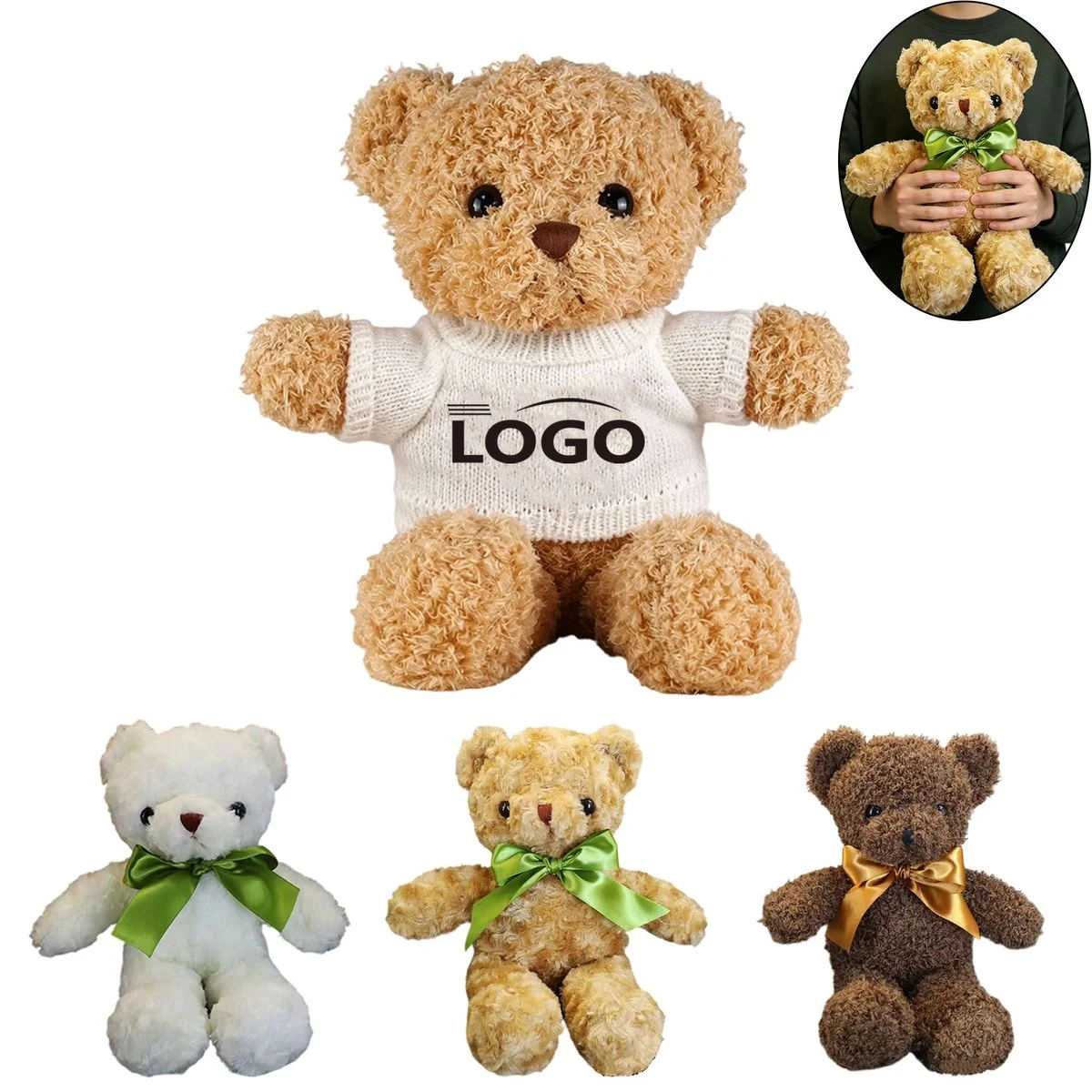 MOQ 10 11.8" Teddy Bear Plush Toy 1