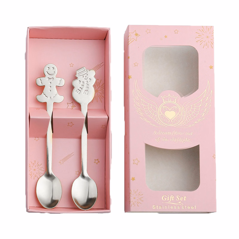 Christmas Stainless Steel Spoon Set
