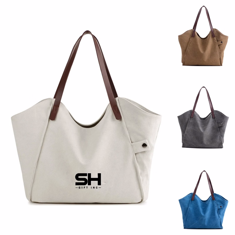 Canvas Tote Large Shoulder Bag