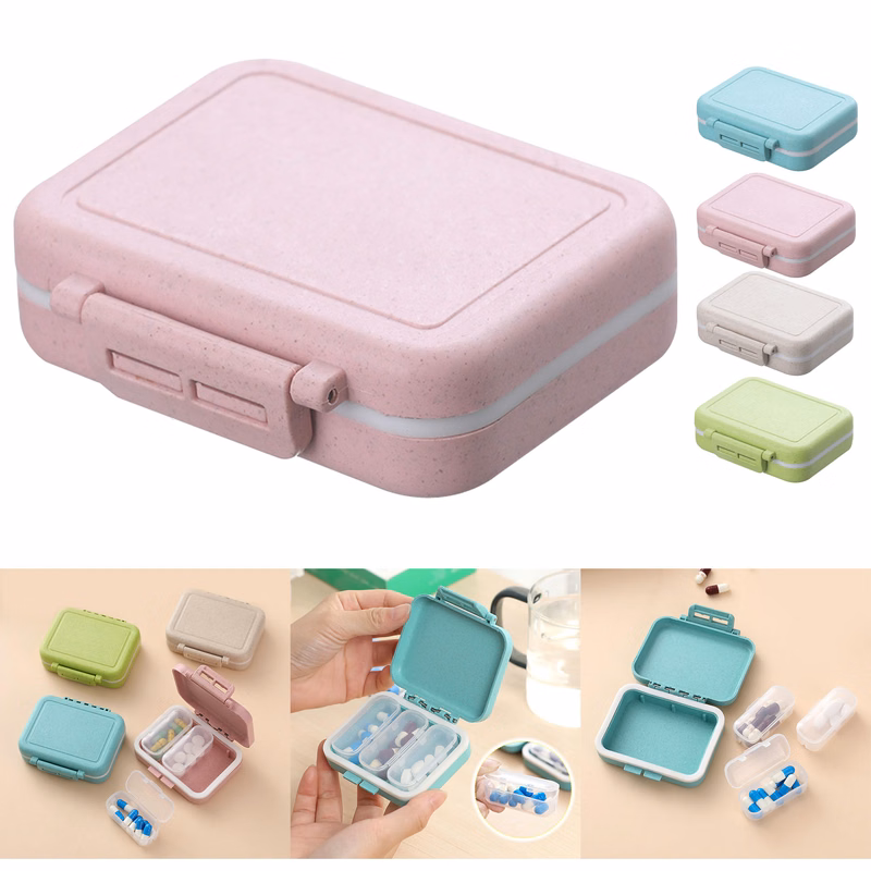 Small Pill Organizer Box