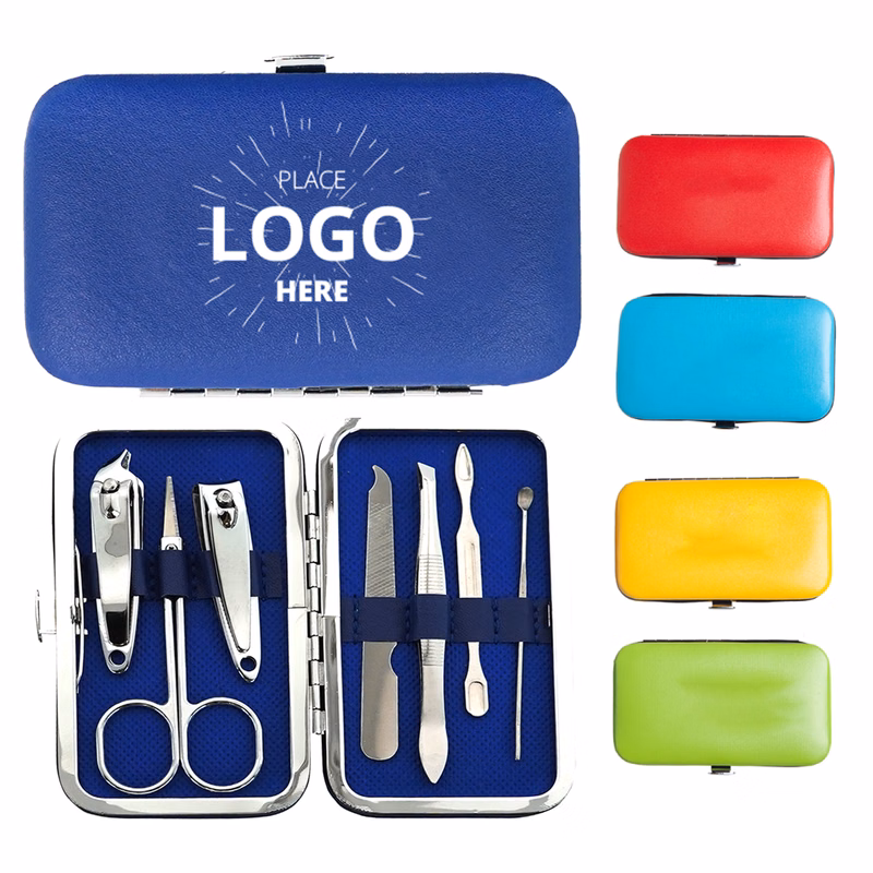 Compact 7-Piece Manicure Kit for Travel