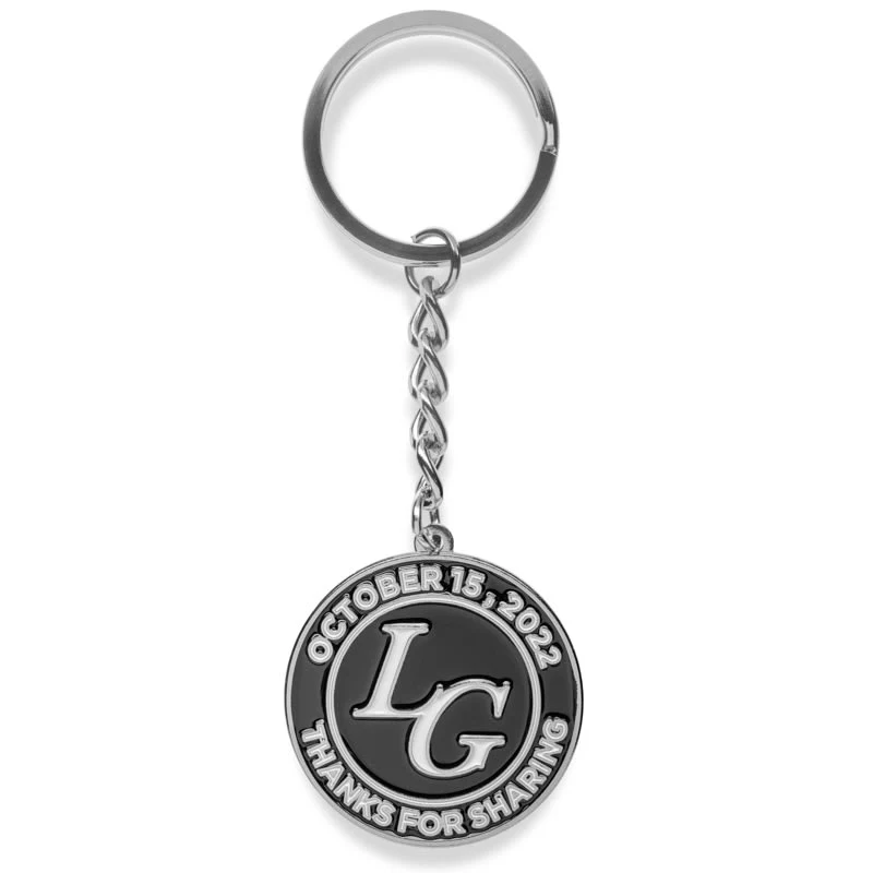 Custom Soft Enamel Metal Keychains 1