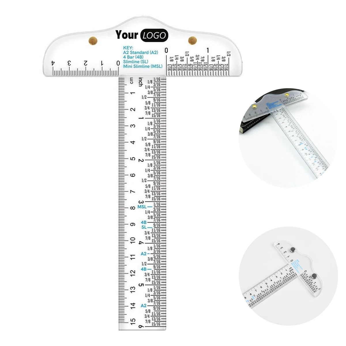 Plastic T-Square Ruler 1