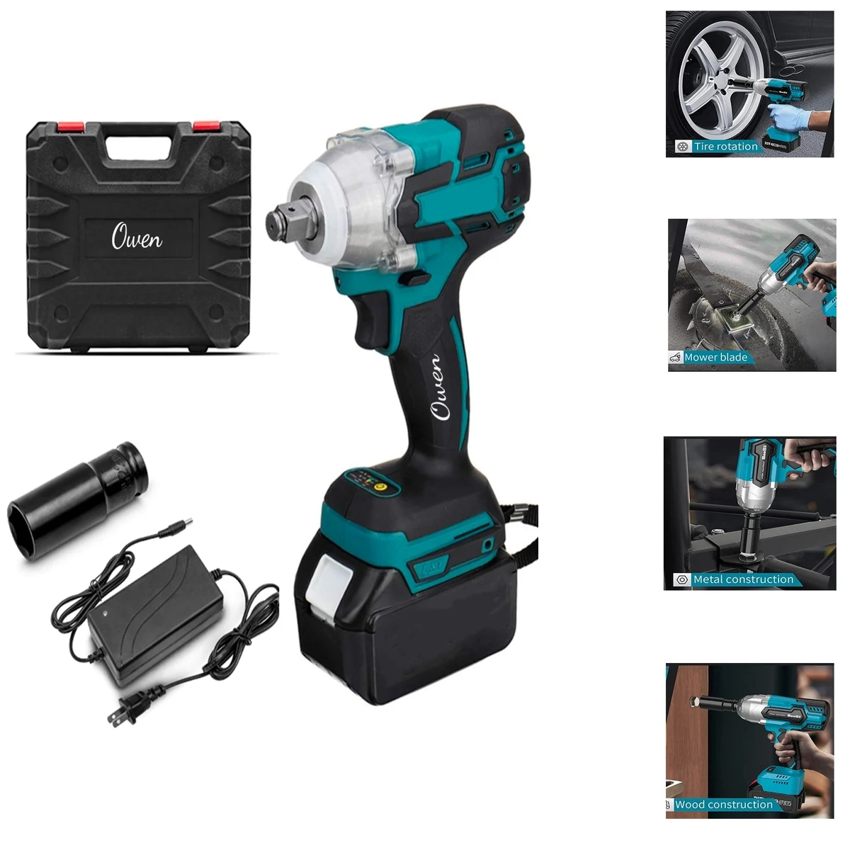 Cordless Electric Impact Wrench 1