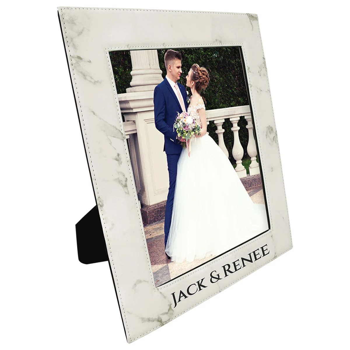 8" x 10" Marble Leatherette Photo Frame 1