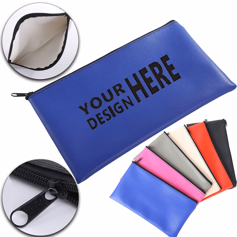 Secure Zipper Check Pouch