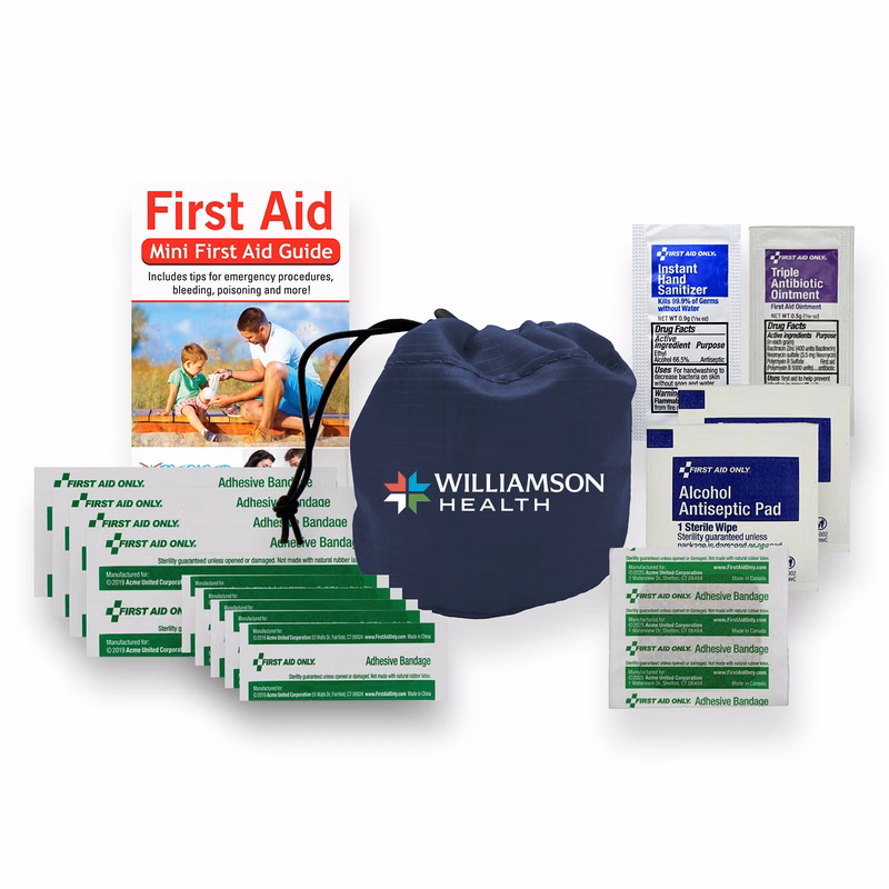 First Aid Cinch Bag Kit
