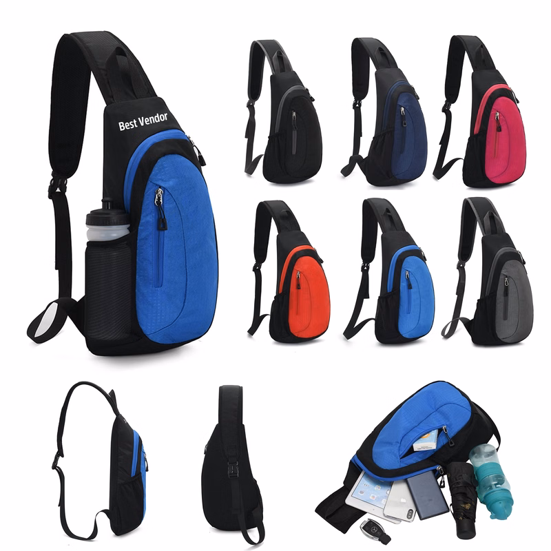 Nylon Chest Crossbody Backpack