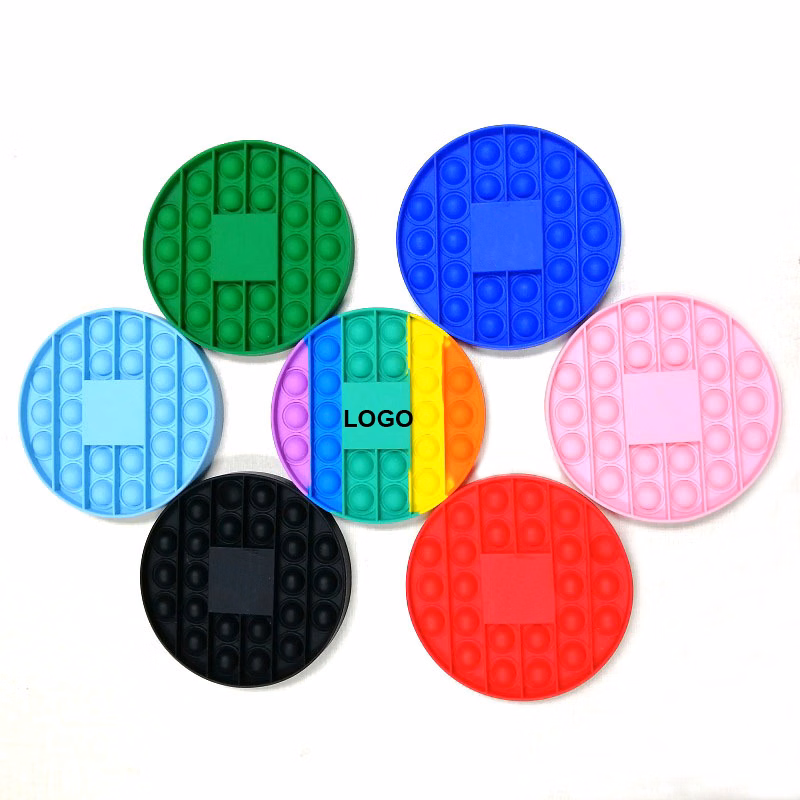 Round pop fidget toys