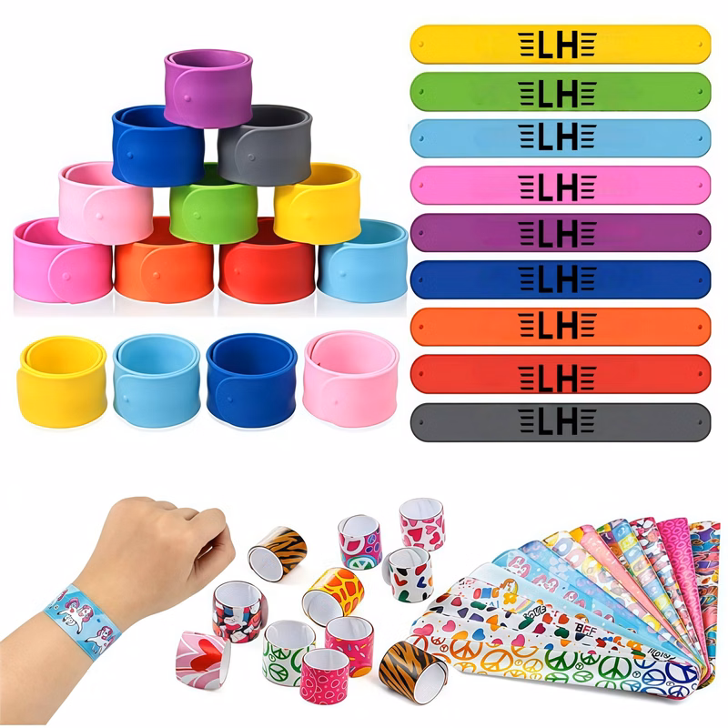 Silicone Slap Bracelets