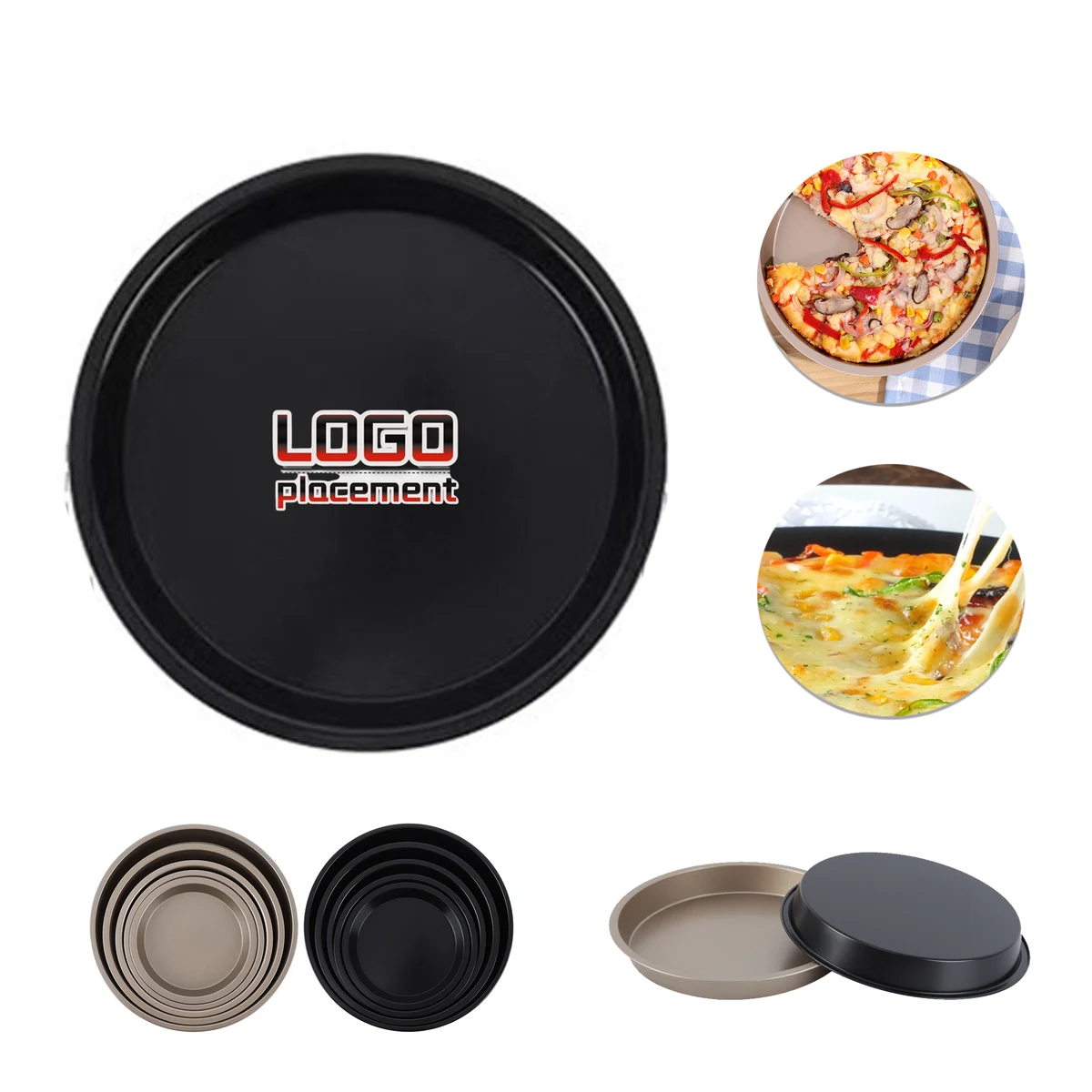 carbon steel pizza pan 1