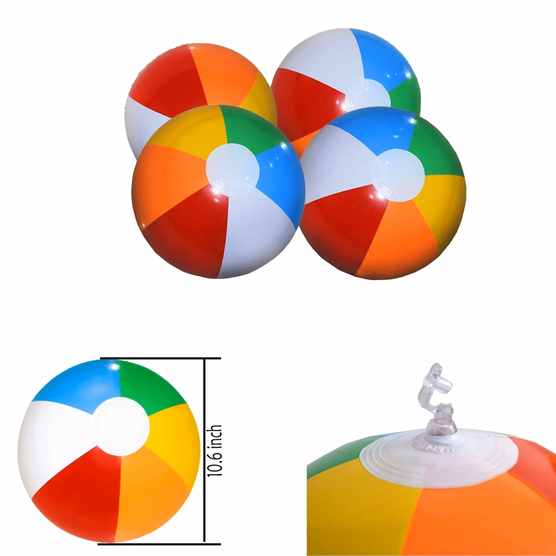 12" Inflatable Beach Ball  MOQ 100