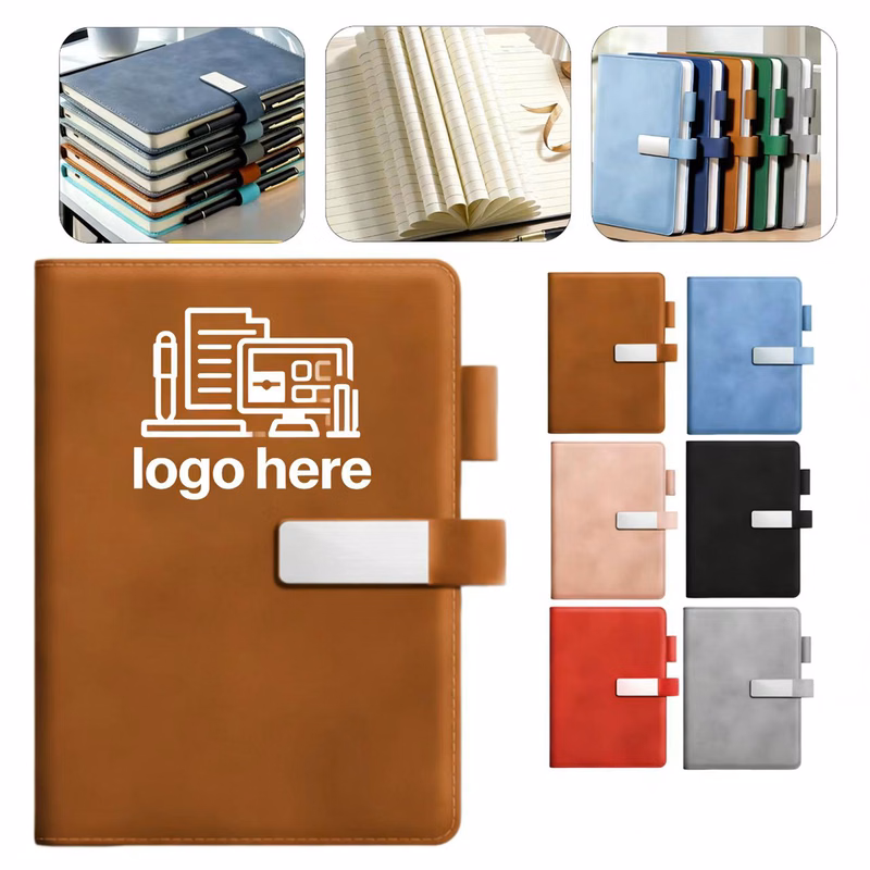 A5 Business Magnetic Clasp Notebook