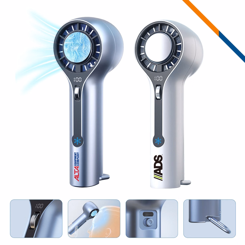 IceGust Portable 100 Speeds Ice Cooling Fan