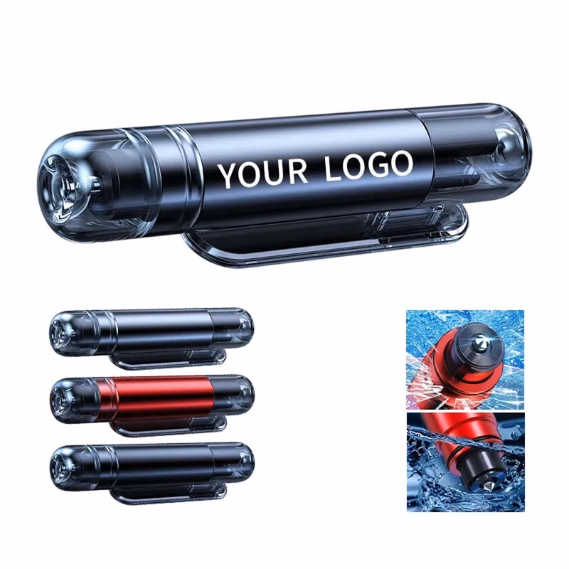 Durable Car Escape Tool with Retractable Steel Point