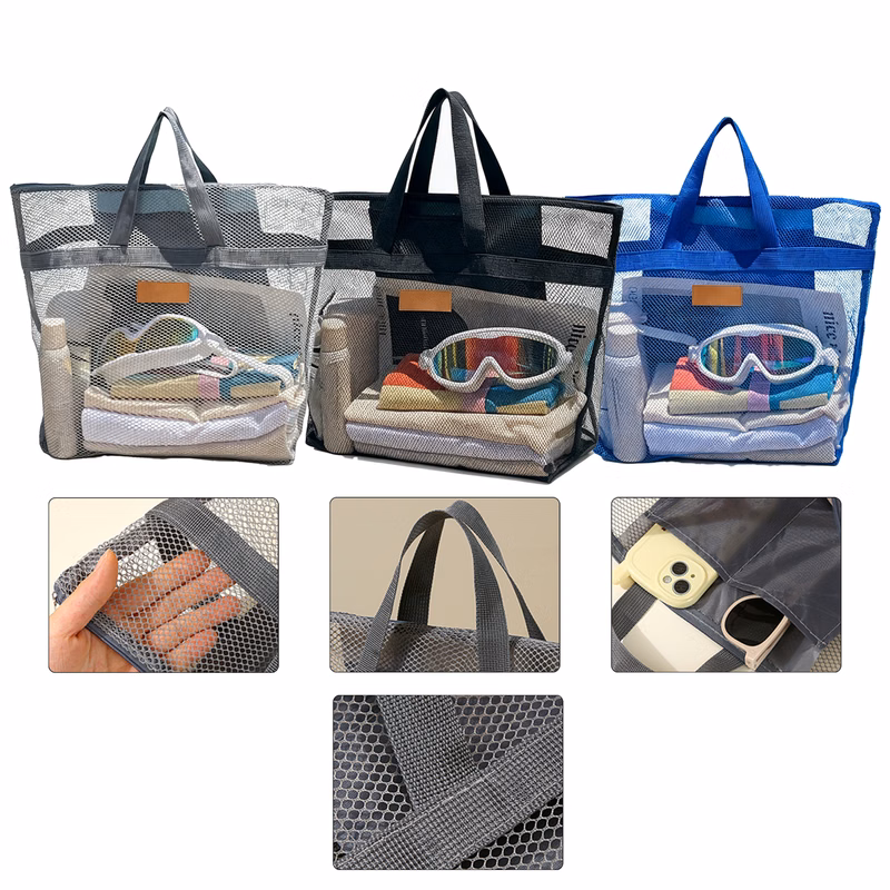 Breathable Mesh Beach Bag