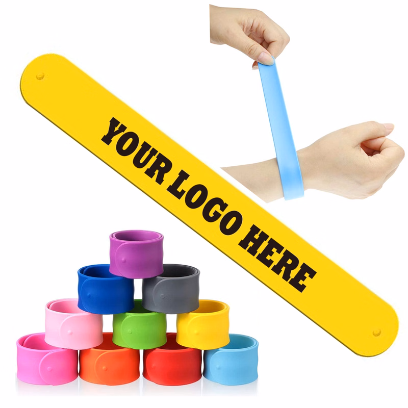 Silicone Slap Wristband Bracelet