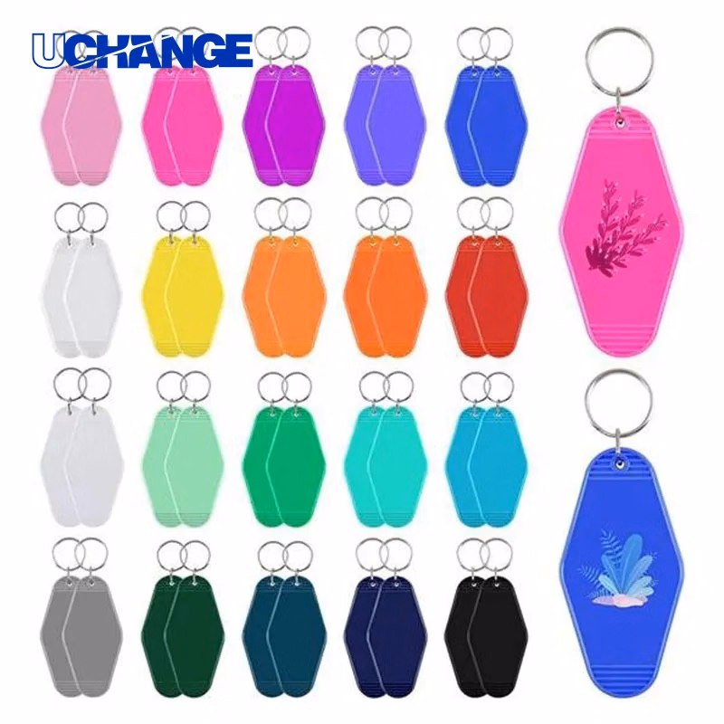 Custom Color Keychain Multi-Color Promotional Pendant