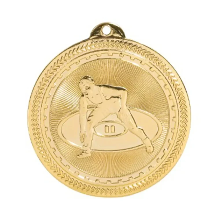 2" BriteLazer Medal-Wrestling 1