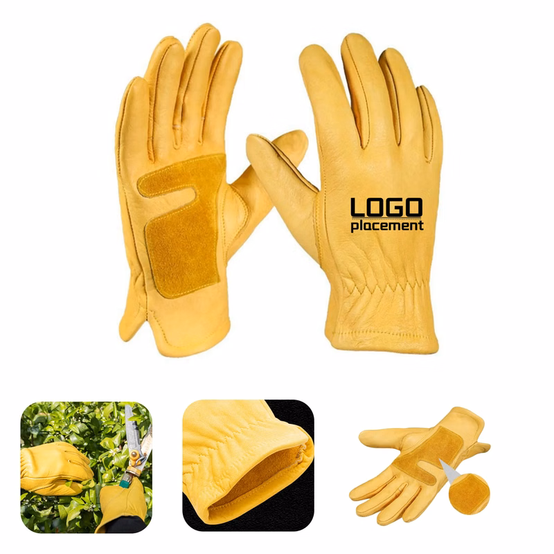 Cowhide Non - Slip Wear - Resistant Work Gloves"