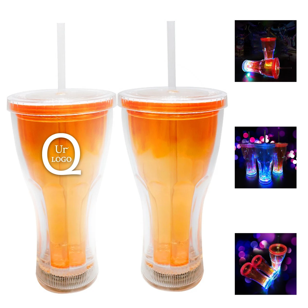 15.2Oz Coke Double Layered Straw Cup 1