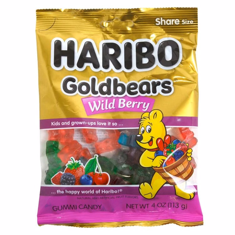 Haribo Wild Berry Goldbears
