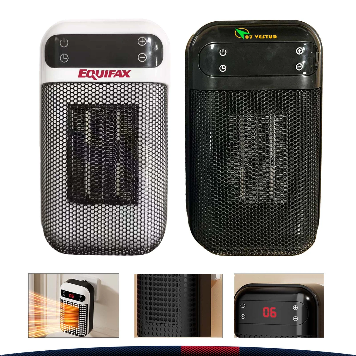 Remie Wall-Mounted Waterproof Space Heater 1